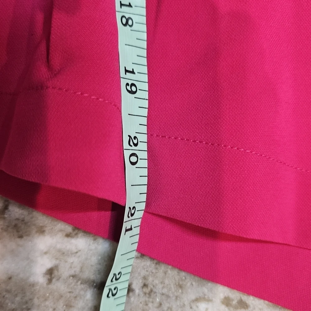 Choosy Magenta Puff Sleeve Belted Romper Size 4 NWT